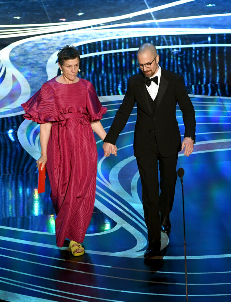 Frances McDormand and Sam Rockwell (Photo by Kevin Winter/Getty Images)
