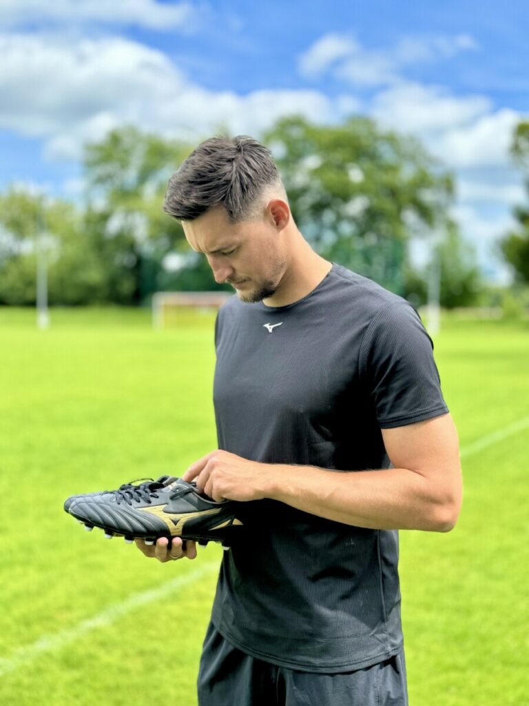 Michał Żyro über Fußballschuhe