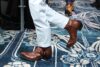 Modische Herrenschuhe Herbst/Winter 2025/2026, Modenschau von Prada